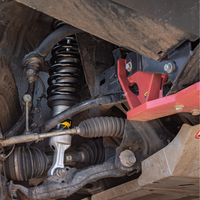 OME 2883 black powder-coated front suspension springs