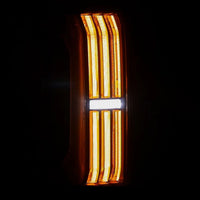 AlphaRex (NOVA-Series) 2024-2026 Toyota Tacoma Prismatic LED Tail Lights - Black-Red