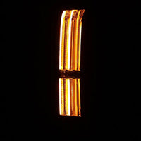 AlphaRex (NOVA-Series) 2022-2024 Toyota Tundra Prismatic LED Tail Lights - Black Red