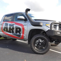 Raised air intake Safari snorkel on Toyota Tundra