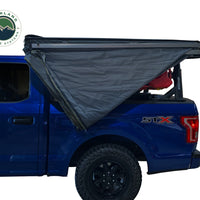 Overland Vehicle Systems - Nomadic 270 LT Awning - Driver Side - Dark Gray Cover w/ Black Cover