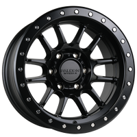 Falcon Wheels T7 - Matte Black 17x9 Wheels