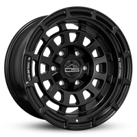 Overland Sector Badlander Forged 17x9 +0 6x135/6x139.7mm 106.1mm All Satin Black