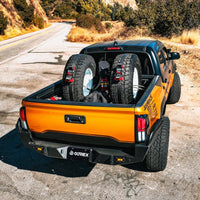 AlphaRex (NOVA-Series) 2016-2023 Toyota Tacoma Prismatic LED Tail Lights - Black