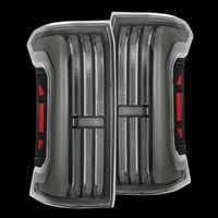 AlphaRex (NOVA-Series) 2024-UP Toyota Tacoma Prismatic LED Tail Lights - Black