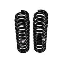 Front coil springs designed for loaded 4WD suspension