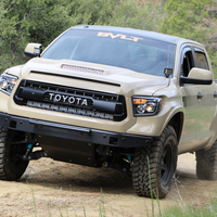 Cali Raised LED - 42" Hidden Grille Curved LED Light Bar Bracket & Kits 2014-2021 Toyota Tundra