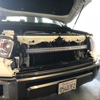 Cali Raised LED - 42" Hidden Grille Curved LED Light Bar Bracket & Kits 2014-2021 Toyota Tundra