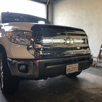 Cali Raised LED - 42" Hidden Grille Curved LED Light Bar Bracket & Kits 2014-2021 Toyota Tundra