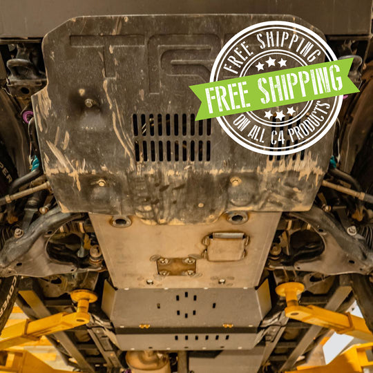 C4 - Toyota 4Runner TRD Pro Integration Skid Plate | 5th Gen | 2010+