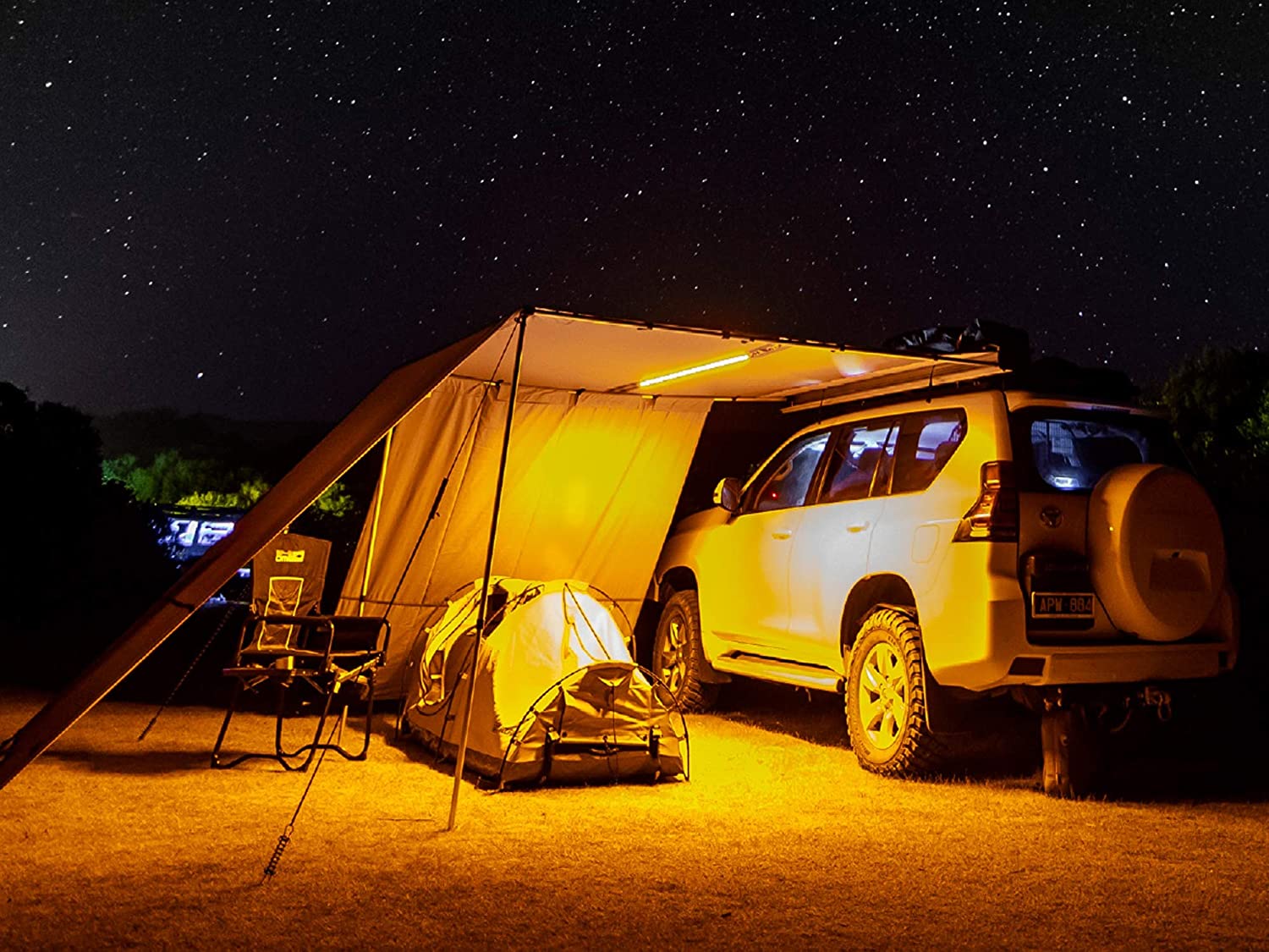 ARB Shade Awning 2500mm x 2500mm (814410) – Retractable Roof Rack