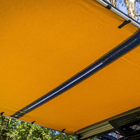 ARB Shade Awning 2500mm x 2500mm – Retractable Roof Rack Awning with LED Strip (814410)