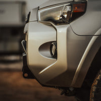 Light bar compatible bumper