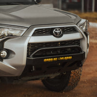 Light bar compatible bumper
