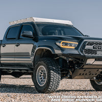 C4 - Tacoma Rock Runner Front Skid Plate w/Cross Member Delete | 2016+