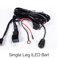 Cali Raised LED - Front Runner Slimline Roof Rack LED Bar Brackets Kit