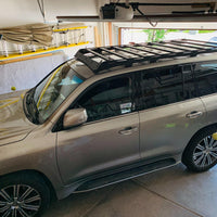 Aluminum roof rack Land Cruiser
