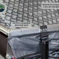 Overland Vehicle Systems - OVS Nomadic 2 Extended Roof Top Tent - Dark Gray Base w/ Green Rain Fly