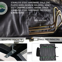 Overland Vehicle Systems - OVS Nomadic 4 Extended Roof Top Tent | Dark Gray