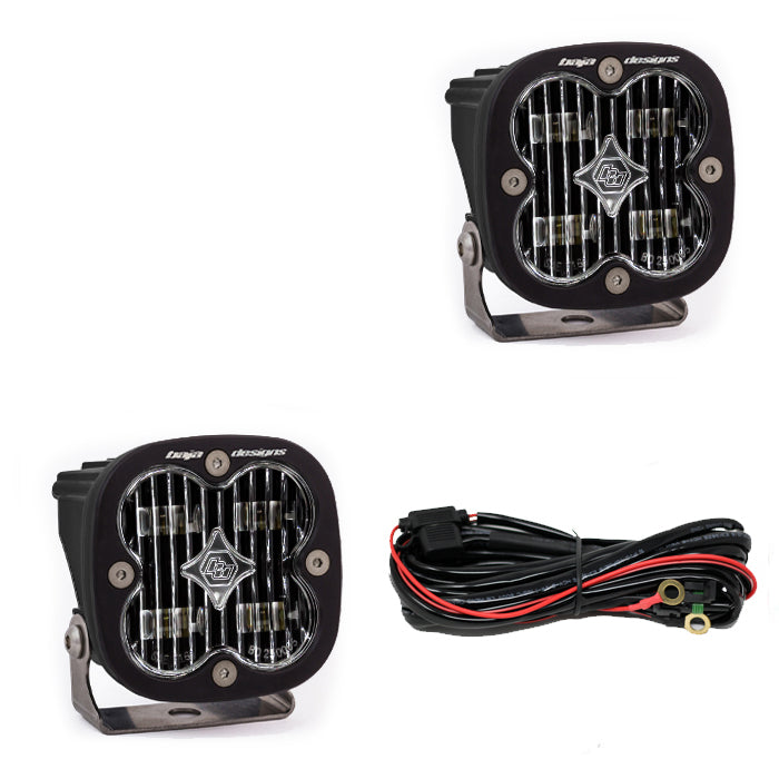 Baja Designs 257805 Squadron SAE Fog Lights Pair LED Wide Cornering Baja Designs 257805 Squadron SAE Fog Lights Pair LED Wide Cornering