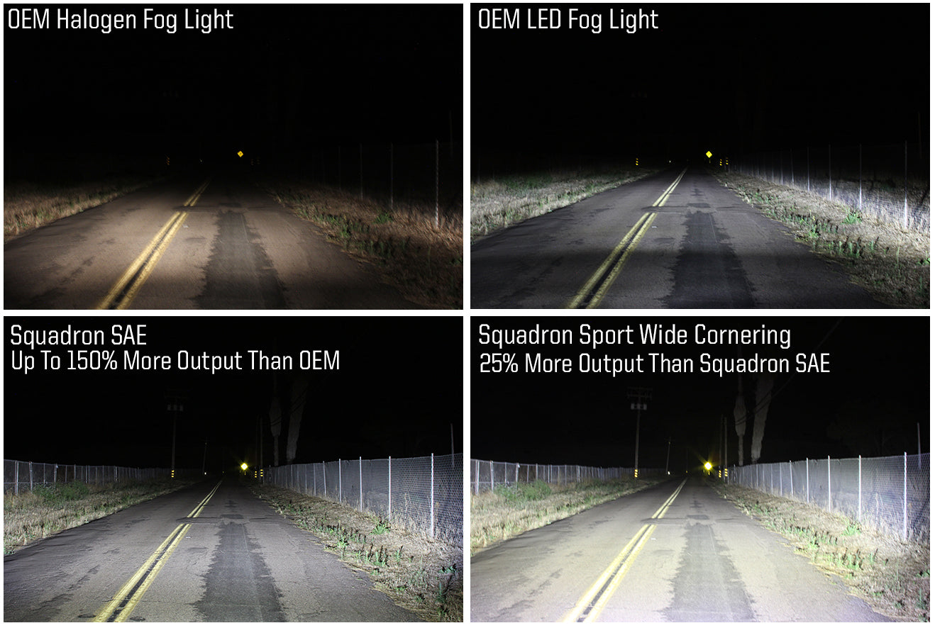 Baja Designs - Squadron SAE LED Wide Cornering Light Pods Baja Designs - Squadron SAE LED Wide Cornering Light Pods