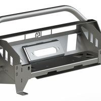 C4 - Tacoma Front Lo-Pro Winch Bumper | 3rd Gen | 2016+