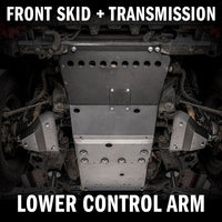 Transmission skid plate