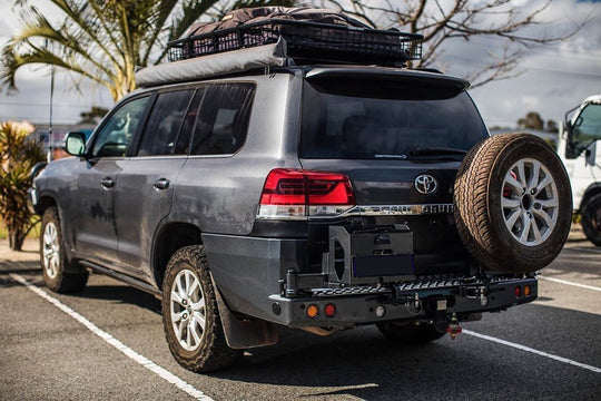 Dobinsons - Rear Bumper with Swing Outs For Toyota Land Cruiser 200 Series 2008 to 2020 (BW80-4105)