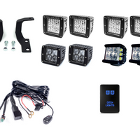 Cali Raised LED - Low Profile LED Ditch Light Brackets Kits Lexus GX 460 2010-2021