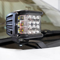 Cali Raised LED - Low Profile LED Ditch Light Brackets Kits Lexus GX 460 2010-2021