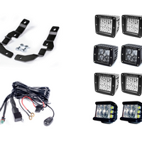 Cali Raised LED - Low Profile Ditch Light Brackets Chevy Colorado 2015-2022