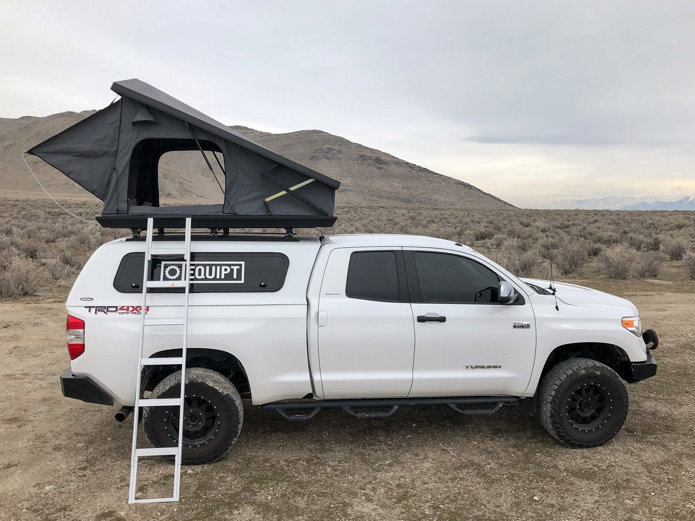 Overland Toyota Tacoma Tent Topper CVT Mt Hood Roof Top Tent Truck