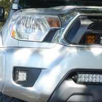 Cali Raised LED - LED Fog Light Pod Replacement Brackets Kit Toyota Tacoma 2012-2015