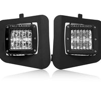 Cali Raised LED - LED Fog Light Pod Replacement Brackets Kit Toyota Tundra 2014-2021