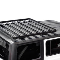Front Runner - Jeep Wrangler JL 4 Door (2017-Current) Extreme 1/2 Roof Rack Kit - KRJW023T - 4WD CREW