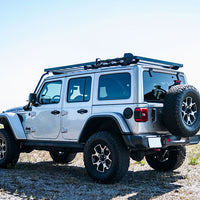 Front Runner - Jeep Wrangler JL 4 Door (2017-Current) Extreme Roof Rack Kit - KRJW022T - 4WD CREW