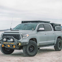 Front Runner - Toyota Tundra Crew Max (2007-Current) Slimline II Roof Rack Kit / Low Profile - KRTT003T - 4WD CREW
