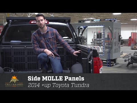 Cali Raised LED - Toyota Tundra Side Bed Molle System | 2014-2021