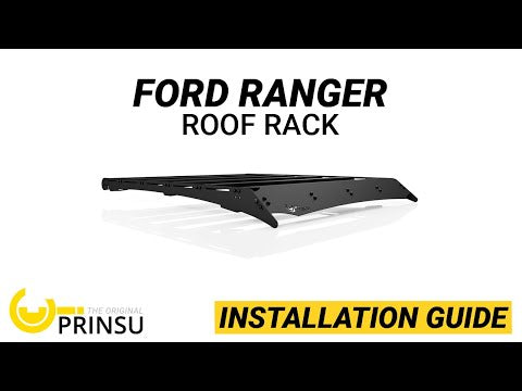 Prinsu - Ford Ranger Supercrew Roof Rack