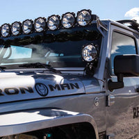 KC HiLiTES - Gravity® LED Pro6 Single Pair Pack System - 91305 - 4WD CREW