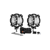 KC HiLiTES - Gravity® LED Pro6 Single Pair Pack System - 91305 - 4WD CREW
