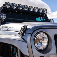 KC HiLiTES - Gravity® LED Pro6 Single Pair Pack System - 91305 - 4WD CREW