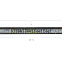 Cali Raised LED - 32" Lower Bumper Hidden LED Light Bar Brackets Kit Chevy Colorado 2014-2021