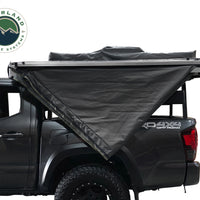 Overland Vehicle Systems - OVS Nomadic Awning 180 - Dark Gray Cover With Black Cover Universal