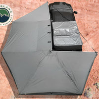 Overland Vehicle Systems - OVS Nomadic Awning 270 - Driver Side Dark Gray Cover With Black Cover Universal