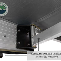 Overland Vehicle Systems - OVS Nomadic Awning 270 - Driver Side Dark Gray Cover With Black Cover Universal