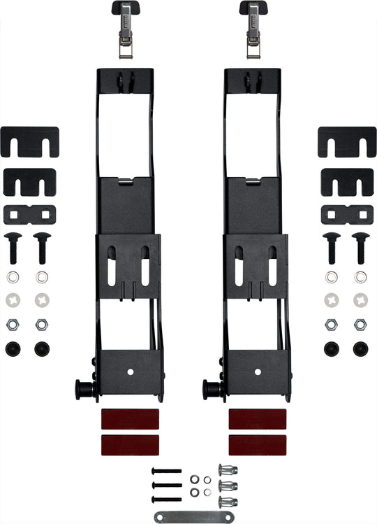 Pelican - SDDLMT001B Saddle Case Bed Mount (Toyota Tacoma Deck Rail)