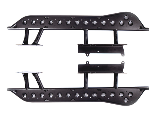 Cali Raised LED - Step Edition Bolt On Rock Sliders Toyota 4Runner 2003-2009