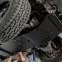 Cali Raised LED - Toyota Tacoma DCSB and AC Fuel Tank Skid Plate 2005-2021