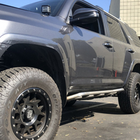 Cali Raised LED - Trail Edition Bolt On Rock Sliders Toyota 4Runner 2010-2021
